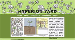 Desktop Screenshot of hyperionyard.com